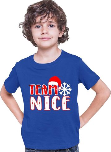 Go All Out Team Nice Funny Christmas Eve Morning Party Mens Toddler Women Youth T-Shirt in Saudi Arabia