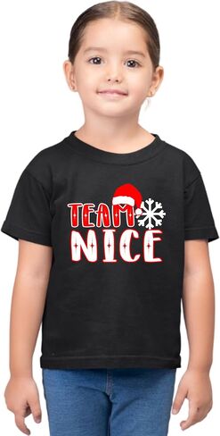 Go All Out Team Nice Funny Christmas Eve Morning Party Mens Toddler Women Youth T-Shirt in Saudi Arabia
