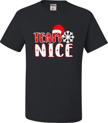 Go All Out Team Nice Funny Christmas Eve Morning Party Mens Toddler Women Youth T-Shirt in Saudi Arabia