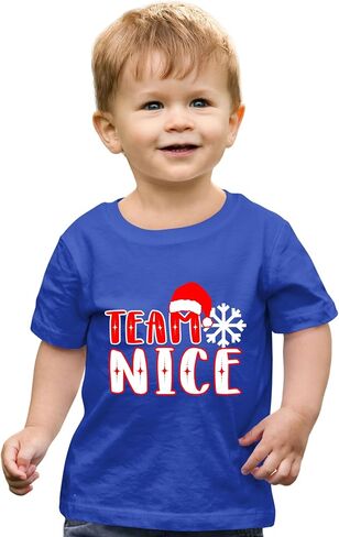 Go All Out Team Nice Funny Christmas Eve Morning Party Mens Toddler Women Youth T-Shirt in Saudi Arabia
