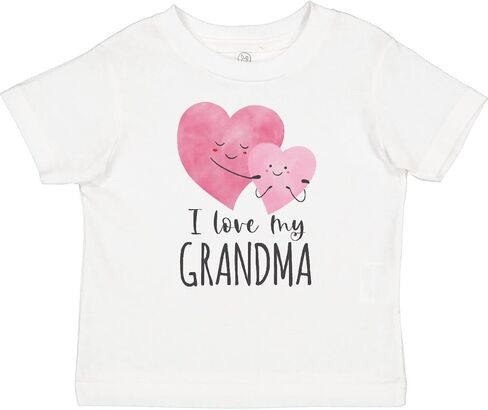 تي شيرت الأطفال I Love My Grandma 2 Hugging Hearts من إنكتاستيك in Kuwait