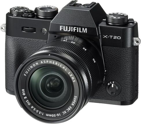 Fujifilm X-T20 Mirrorless Digital Camera w/XF18-55mmF2.8-4.0 R LM OIS Lens-Silver in Saudi Arabia