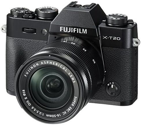 Fujifilm X-T20 Mirrorless Digital Camera w/XF18-55mmF2.8-4.0 R LM OIS Lens-Silver in Saudi Arabia