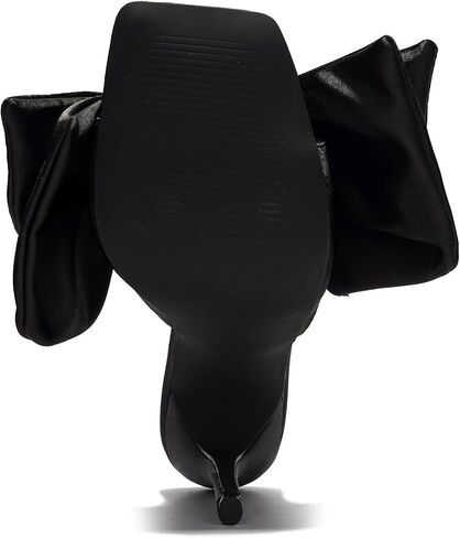 Cape Robbin Women's Bow Heels Stiletto Heels for Women - 3.75 Inch Slip On Heeled Sandals with Oversized Bow - Square Toe Dress Heels Sandals (Rhianna-2) in Saudi Arabia
