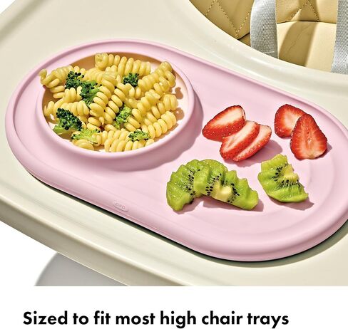 OXO Tot Textured Suction Plate & Spoons Set – 3-Piece – Dusk in Saudi Arabia