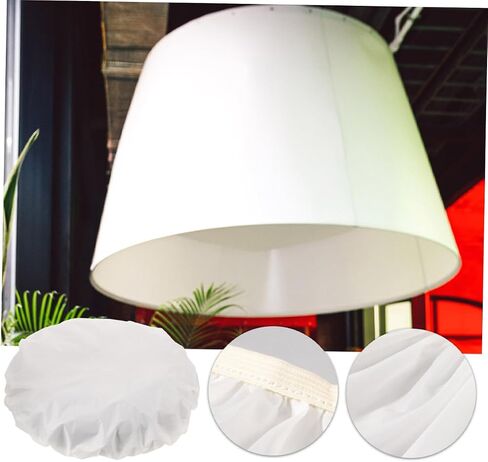 DOITOOL Chandelier Light Diffuser Lamp Shade Pendant Cover Eye Protection for Table Desk Lamps Easy Install Lampshade Diffuser Sock in Saudi Arabia
