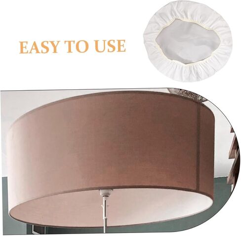 DOITOOL Chandelier Light Diffuser Lamp Shade Pendant Cover Eye Protection for Table Desk Lamps Easy Install Lampshade Diffuser Sock in Saudi Arabia