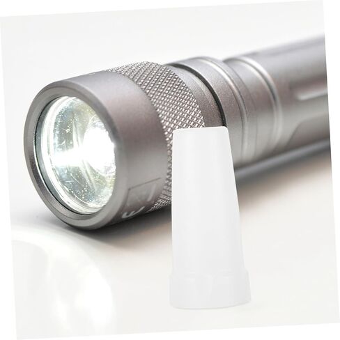TEHAUX Flashlight Diffuser Filter Soft Light Cover for LED Camping Light Lightweight Eye Protection Compatible Flashlights for Reading and Outdoor Use in Saudi Arabia