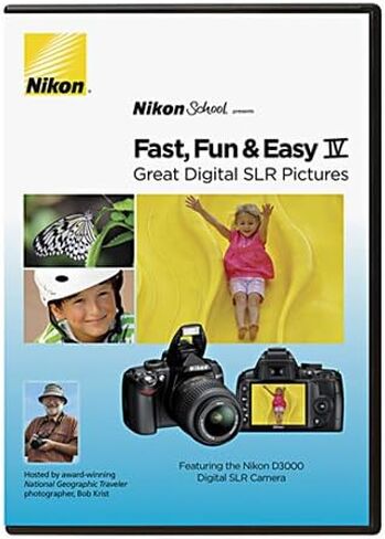 Nikon School DVD--Fast, Fun, & Easy IV Great Digital SLR Pictures for D3000 Camera in Saudi Arabia