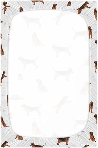 Gingerbread House Christmas Tree Pink Fitted Crib Sheets Stretchy Portable Playard Sheets for Baby Toddler, Breathable Soft Mini Crib Mattress 52 x 28 in for Boys and Girls in Kuwait