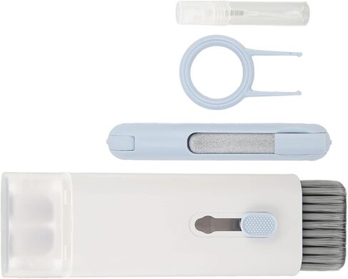 Acouto 7in1 Electronics Cleaner Kit Keyboard Cleaner, Multifunctional Cleaning Tool with Cleaning Fluid for PC Monitor, Earbud, Cell Phone, Laptop, Computer,Earphones in Saudi Arabia