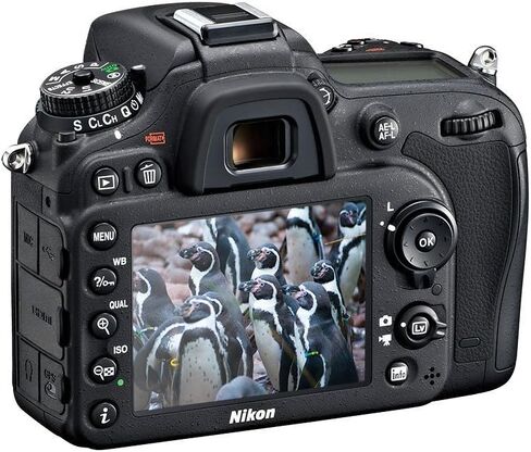 نيكون D7100 كاميرا SLR رقمية بصيغة 24.1 ميجابكسل DX-Format مع عدسة تكبير 18-140 مم f/3.5-5.6G ED VR Auto Focus-S DX NIKKOR (متجددة) in Kuwait