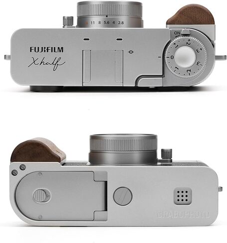 L-Shape Wooden Grip for FUJIFILM X-Half (Walnut+Black) in Saudi Arabia