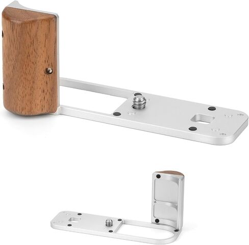L-Shape Wooden Grip for FUJIFILM X-Half (Walnut+Black) in Saudi Arabia