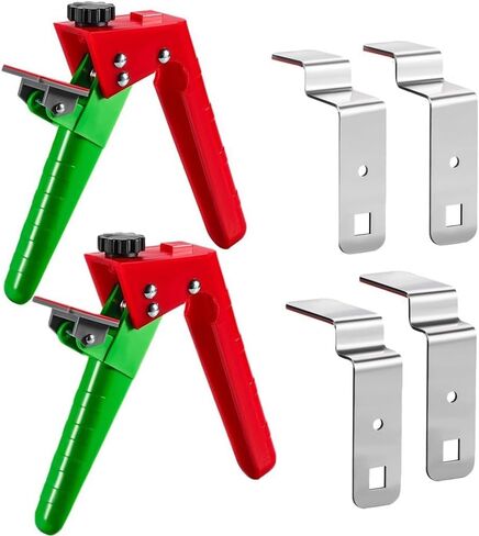 User Friendly Adjustable Drawer Clamp for Professional Installation of Cabinets and Drawers (2pcs Small Clips) in Kuwait