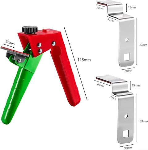 User Friendly Adjustable Drawer Clamp for Professional Installation of Cabinets and Drawers (2pcs Small Clips) in Kuwait