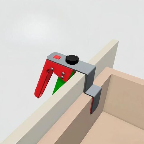 User Friendly Adjustable Drawer Clamp for Professional Installation of Cabinets and Drawers (2pcs Small Clips) in Kuwait
