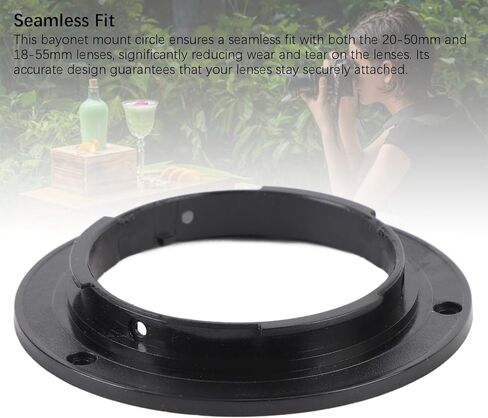 GOWENIC Bayonet Mount Circle لـ NX100، NX10، NX11 20-50 مم، 18-55 مم، مع مادة، دائرة حربة الكاميرا، ABS، قطع غيار مثالية in Kuwait