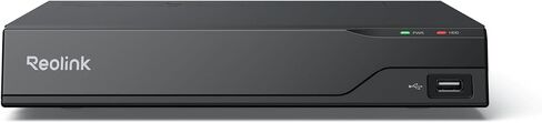 REOLINK Professional PoE NVR، يدعم ما يصل إلى 16 ميجابكسل وما يصل إلى 32 تيرابايت من التخزين المحلي (القرص الصلب غير متضمن)، خريطة الحرارة، تسجيل 24/7، وصول عن بعد متعدد المستخدمين، مراقبة خارجية وداخلية، RP-PN8 in Saudi Arabia