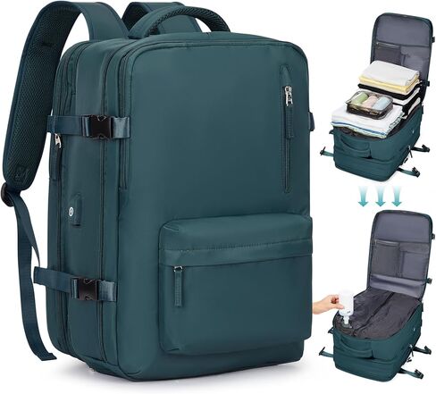 coofay فراغ حقيبة الظهر السفر مع مضخة حقيبة السفر مع نظام فراغ ضغط حقائب الظهر للسفر Easyvacpack Vacpack حقائب الظهر تحمل الأمتعة in Kuwait