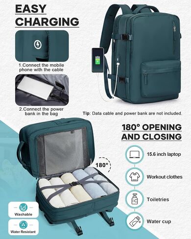 coofay فراغ حقيبة الظهر السفر مع مضخة حقيبة السفر مع نظام فراغ ضغط حقائب الظهر للسفر Easyvacpack Vacpack حقائب الظهر تحمل الأمتعة in Kuwait