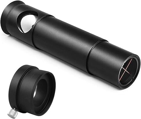 Astromania 2" to 1.25" Telescope Eyepiece Adapter - Bundle with - 1.25Inch Metal Collimating Cheshire Eyepiece Without Laser in Saudi Arabia