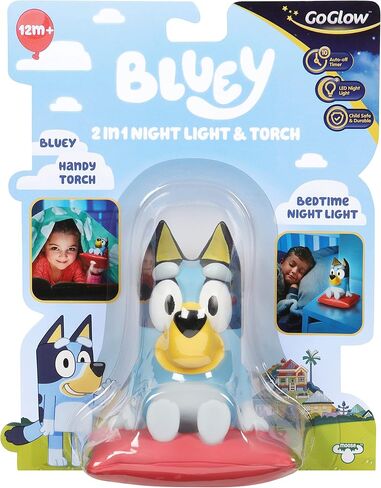 Bluey 2 in 1 Bedtime Handy Flashlight - LED Night Light with Auto-Off Timer in Saudi Arabia