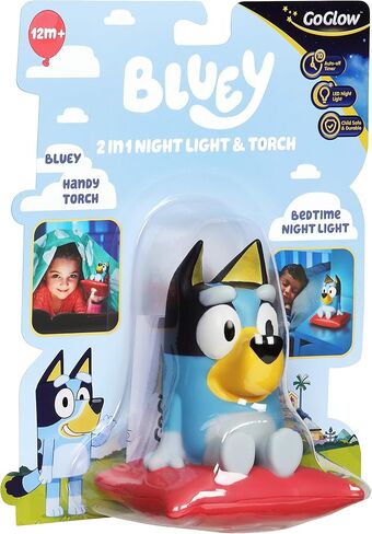 Bluey 2 in 1 Bedtime Handy Flashlight - LED Night Light with Auto-Off Timer in Saudi Arabia