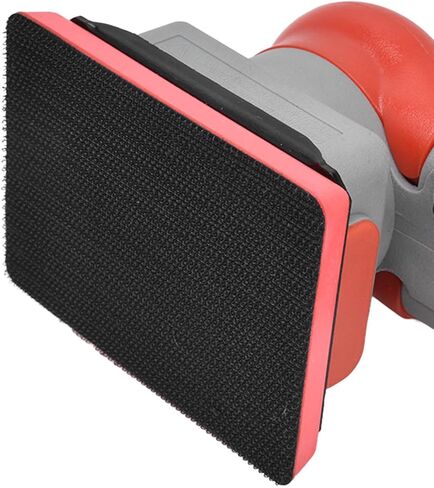 Surf Prep Sander, 75x100mm Alloy Steel Squares Air Orbital Sander Pneumatic Tool for Wood Composites Metal in Saudi Arabia
