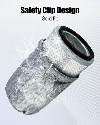 HEPA Cartridge Pre-Filter with Clamp Fit for Vacmaster VK811PH VK1011SIWTH Vacuum Cleaner Replace VKPF001 in Saudi Arabia