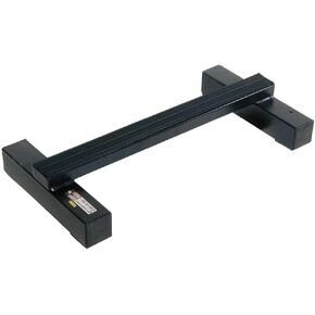 Power Systems Calf Raiz، قضيب فولاذي لرفع الساق وتمارين الغطس، أسود (67055) 20 بوصة × 10 بوصة × 3 بوصة ارتفاع