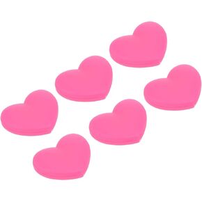 PATIKIL Tennis Vibration Dampener, Heart-Shaped Shock Absorber Racket String Damping for Tennis Racquet, Pink