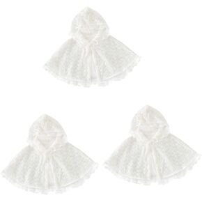 TENDYCOCO 2pcs Baby Girl Costume Babygirls' Clothes Beach Attire Beach Outfit Girls Sun Protection Cape