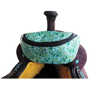 Showman Cactus Design Insulated Nylon Saddle Pouch in Saudi Arabia