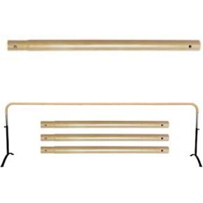Artan Balance Extension 6Ft Single Bar Curved Ballet Barre 25"/2Ft - This is Extension ONLY, not The Barre Itself. It Will not Work if Purchased Separately Without Ballet Barre 6Ft.
