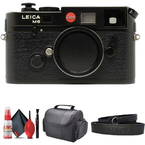 Leica M6 Rangefinder 35mm Fully Mechanical Operation Camera (10557) Summicron-M 50mm f/2 Lens + Bag + Cleaning Kit