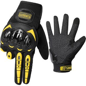 LVNRIDS Motorcycle Gloves with Touchscreen Men and Women Racing Gloves for Motocross BMX ATV MTB Riding Cycling