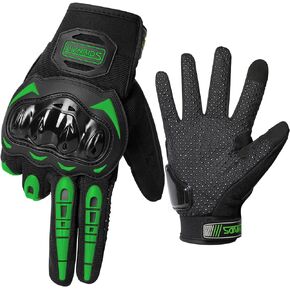 LVNRIDS Motorcycle Gloves with Touchscreen Men and Women Racing Gloves for Motocross BMX ATV MTB Riding Cycling