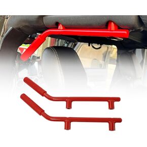 Wild Boar Rear Grab Handle Safety Handle for Jeep Wrangler Pick 07-18 JK (Red-Rear)