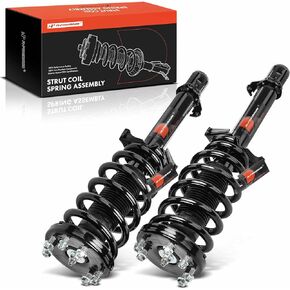 A-Premium Front Pair (2) Complete Strut and Coil Spring Assembly Compatible with Honda Crosstour 2012 2013 2014 2015, FWD, Driver and Passenger Side