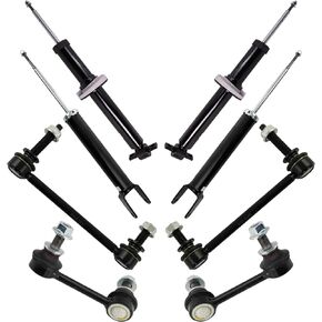 TRQ Front Struts & Links & Rear Shocks Compatible with 2008-2012 Cadillac CTS