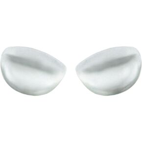 Under Glamour Secret Silicone Bra Inserts - Clear Gel Push Up Breast Pads - Soft Silicone Cleavage Enhancer (Medium)