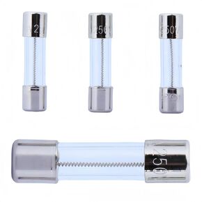 LOCORED 20 قطعة 1A 250 فولت صمامات ضربة بطيئة T1AL250V 5x20 مللي متر 1 أمبير 250 فولت فيوز 0.2 × 0.78 بوصة خرطوشة تأخير الوقت أنبوب زجاجي فيوز UL مدرج in Kuwait