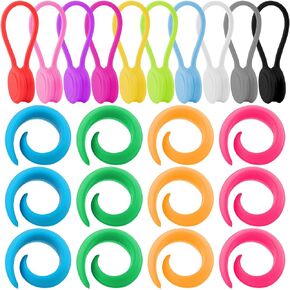 22 Pcs Fabric Huggers and Magnetic Fabric Clips for Cross Stitch, Silicone Thread Spool Huggers and Needle Minder Magnet for Embroidery and Quilting, Cross Stitch Supplies and Accessories