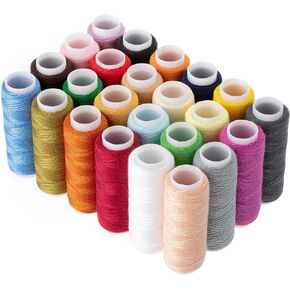 Mr. Pen- Sewing Threads Kit, 24 pcs, 92 Yards per Spool, 24 Colors Polyester Threads for Sewing, Sewing Thread, Thread for Sewing, Sewing Threads for Sewing, Polyester Thread