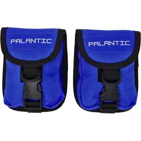 Scuba Choice Palantic Scuba Diving Weight Pocket Pouch with QR Buckles, Pair, Blue