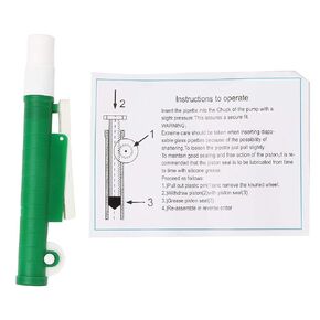 Pipette Pipet Pump, 10ml Green Pipette Pump Filler for Disposable Plastic and Glass Pipettes