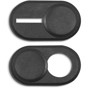 Vliigts Webcam Cover Slide (2-Pack) - Camera Cover Slider for MacBook, iMac, Laptop, Computer, iPad, iPhone, Cell Phone, PC - Great Privacy Protector Accessories - Red Heart Slider