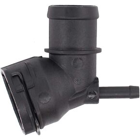 NewYall Upper Radiator Coolant Hose Connector Pipe for A3 S3 TT 2007-2014 Beetle 2013-2017 CC 2011-2017 Eos 2009-2016 Golf 2010-2013 Jetta 2005-2017 Passat Tiguan 2009-2017 3C0122291D 3C0122291C