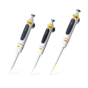 مجموعة ماصات دقيقة ذات حجم متغير VTP-B1 من Vision Scientific: (0.5-10ul؛ 10-100ul؛ 100-1000ul) | عرض حجم 4 مواضع | عملية حقيقية بيد واحدة